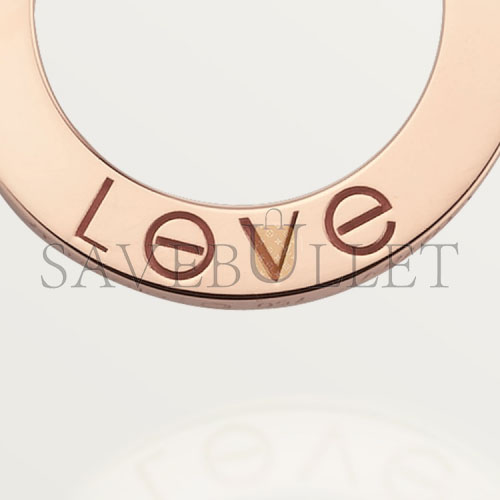 CARTIER  LOVE NECKLACE, 3 DIAMONDS B7014700