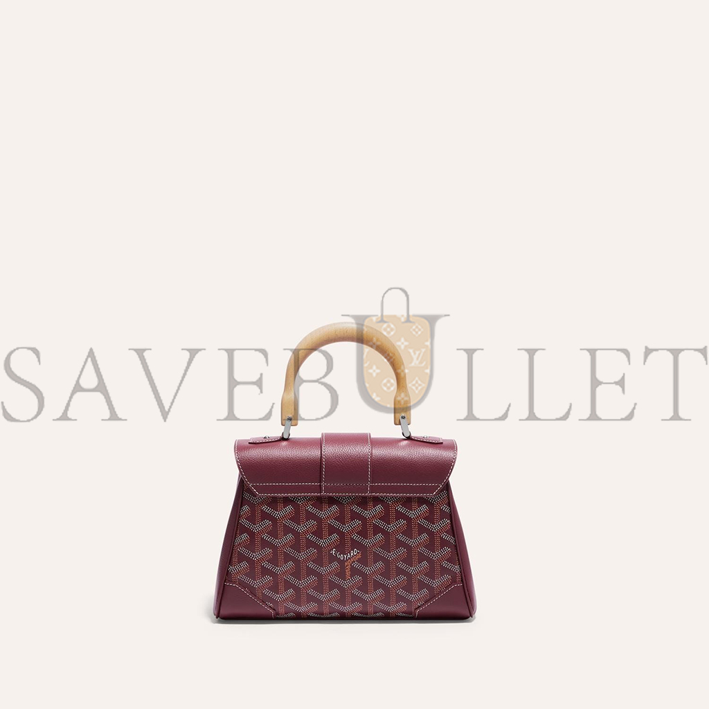 GOYARD SAÏGON SOUPLE MINI BAG SAIGONMINTY33CL33P (20*15*7.5cm)