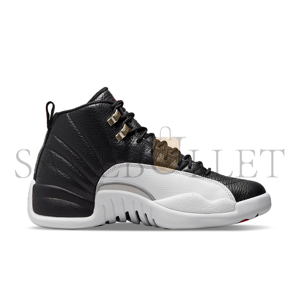 NIKE AIR JORDAN 12 BLACK AND PLAYOFFS CT8013-006