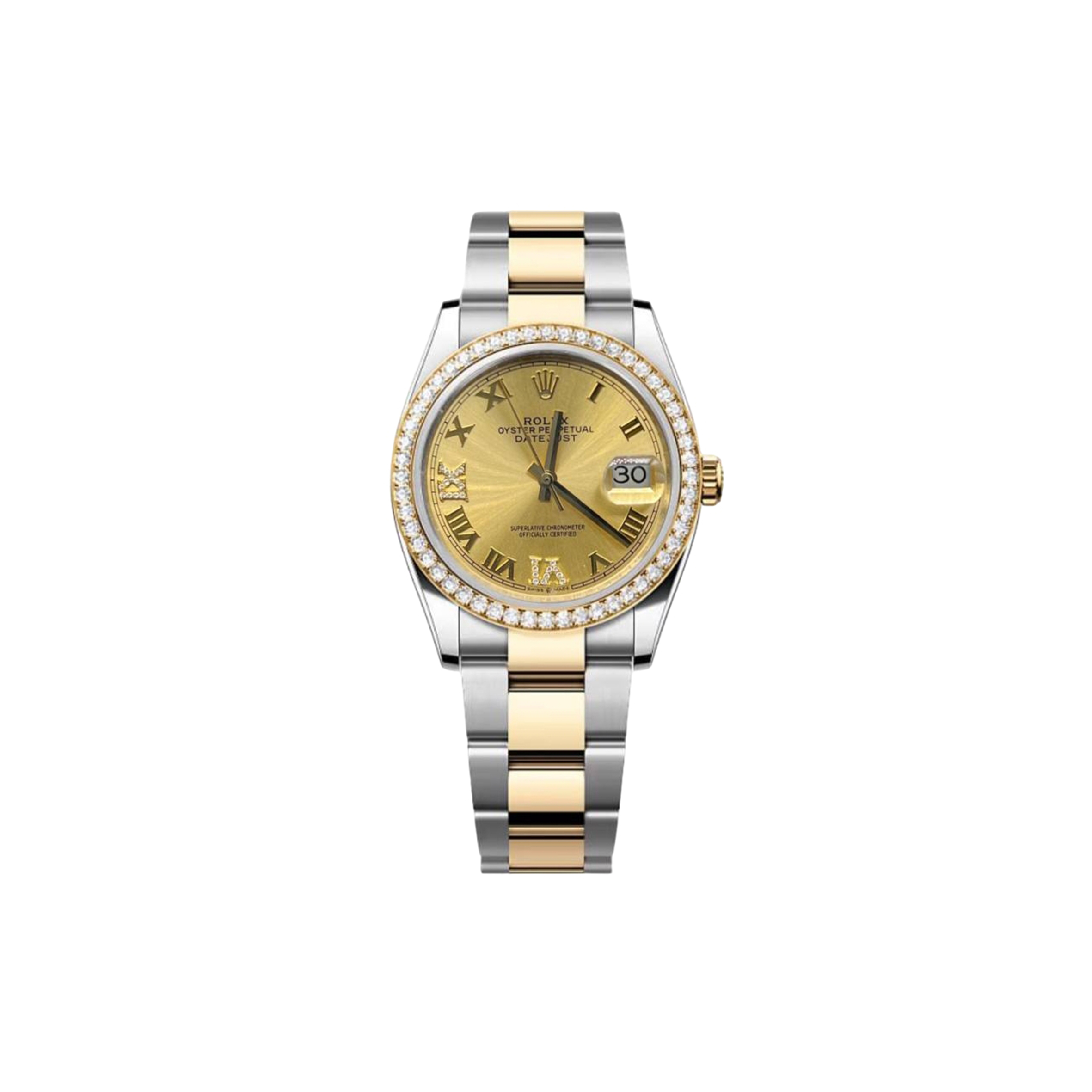 ROLEX DATEJUST 36MM WATCH 126283RBR