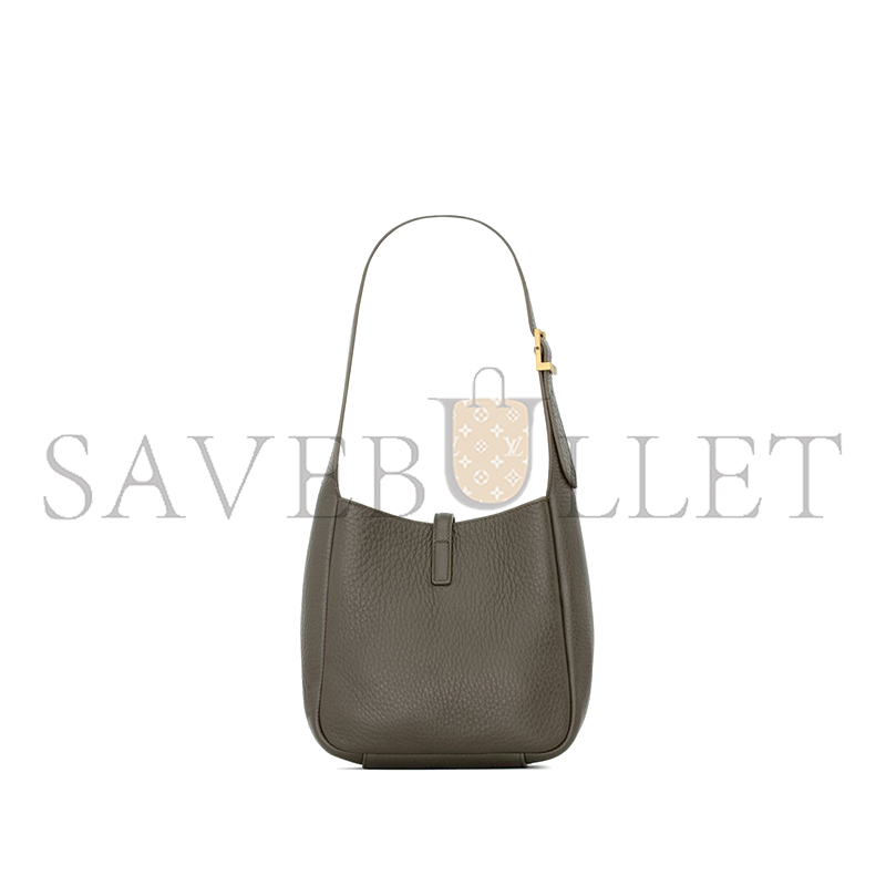 YSL LE 5 À 7 SUPPLE BABY IN GRAINED LEATHER 809461AADUU3212 (16*15*7cm)
