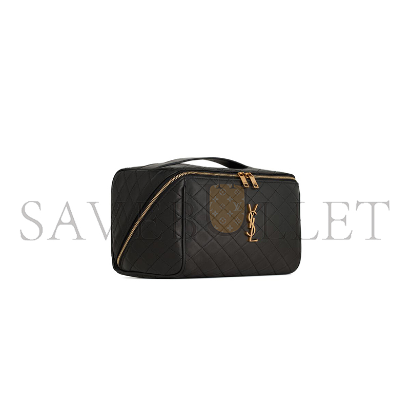YSL GABY VANITY CASE IN LAMBSKIN 7531711EL071000 (21*13*13cm)