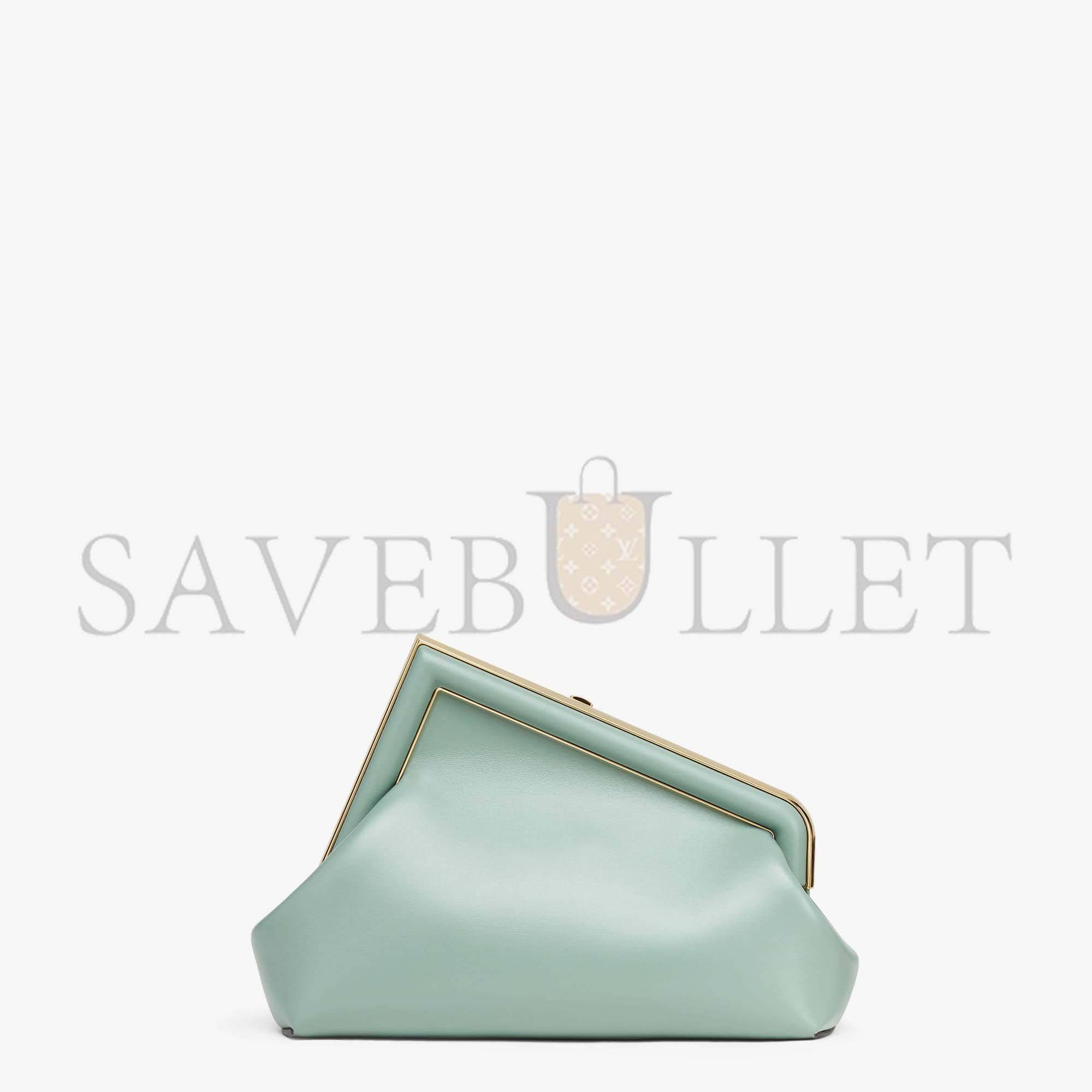 FENDI FIRST SMALL - MINT GREEN LEATHER BAG 8BP129ABVEF03HW (26*18*9.5cm)