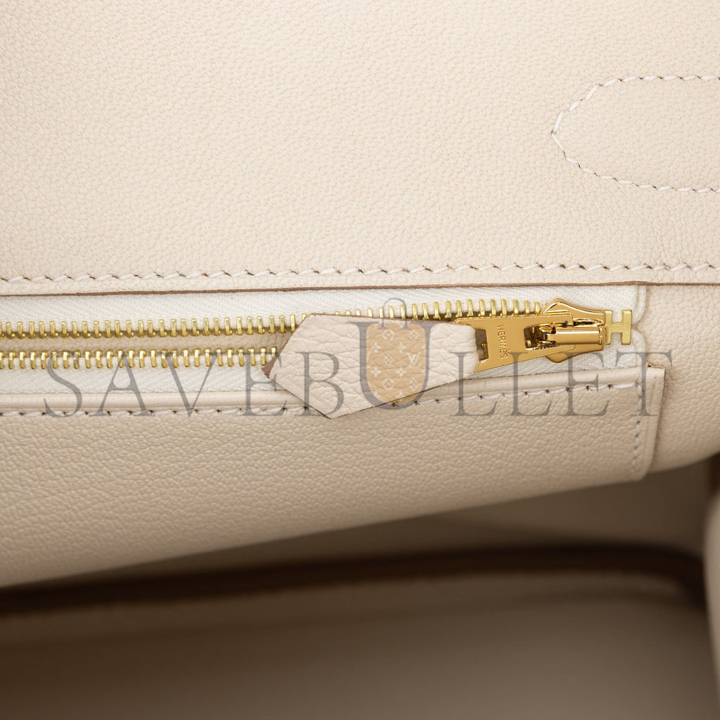 HERMES BIRKIN 30 CRAIE TOGO ROSE GOLD HARDWARE  (30cm)