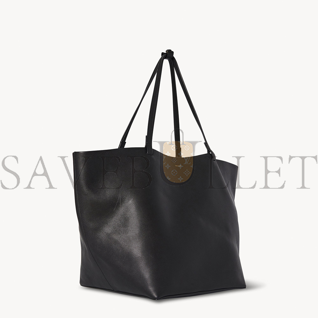 THE ROW PARK TOTE THREE BAG IN LEATHER BLACK W1272L72SBLSG (48*29*25cm)