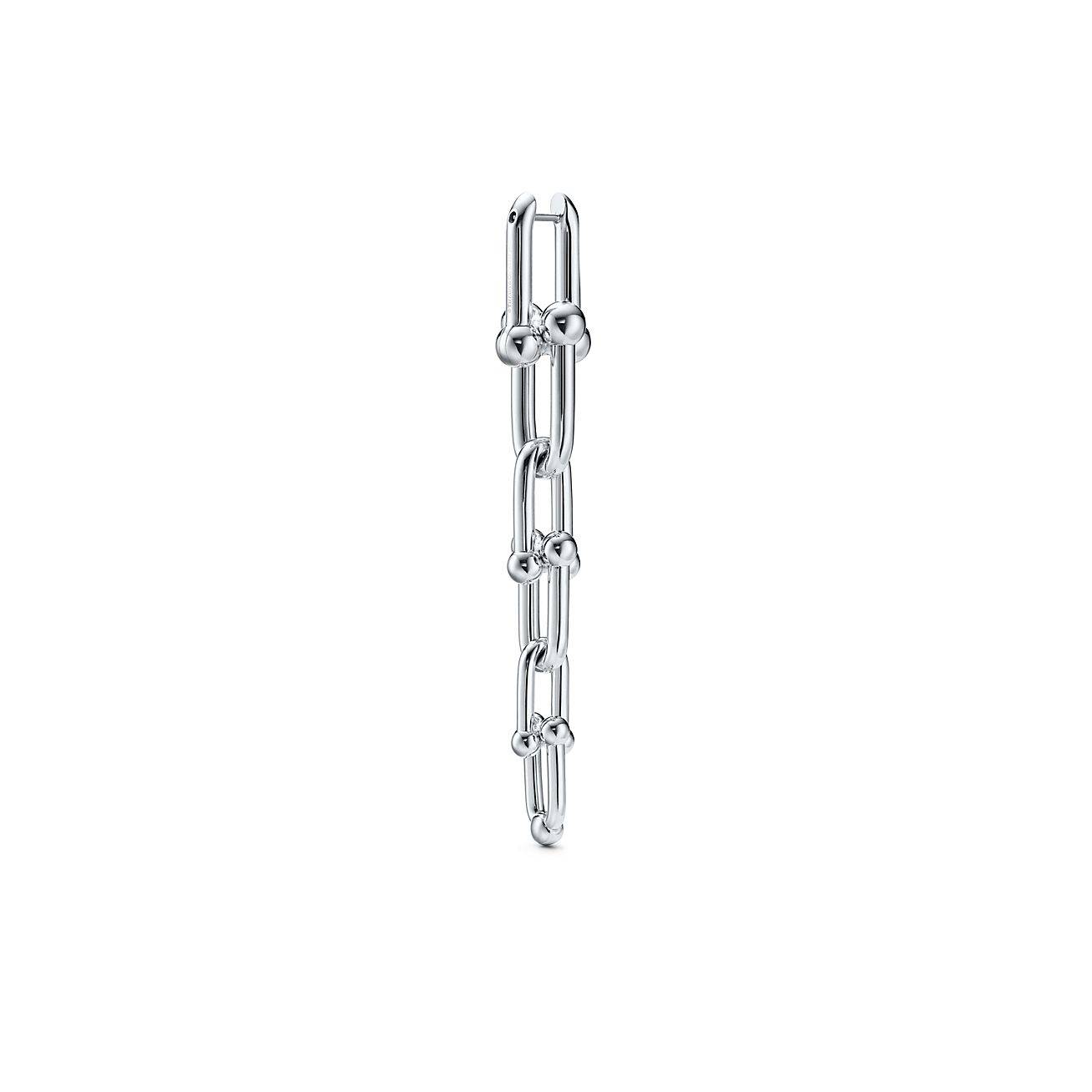 TIFFANY HARDWEAR GRADUATED LINK EARRINGS